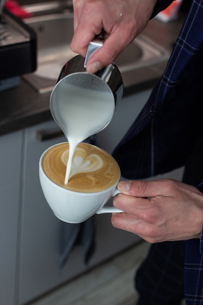 Vitalbar-Coffee — světlý interiér